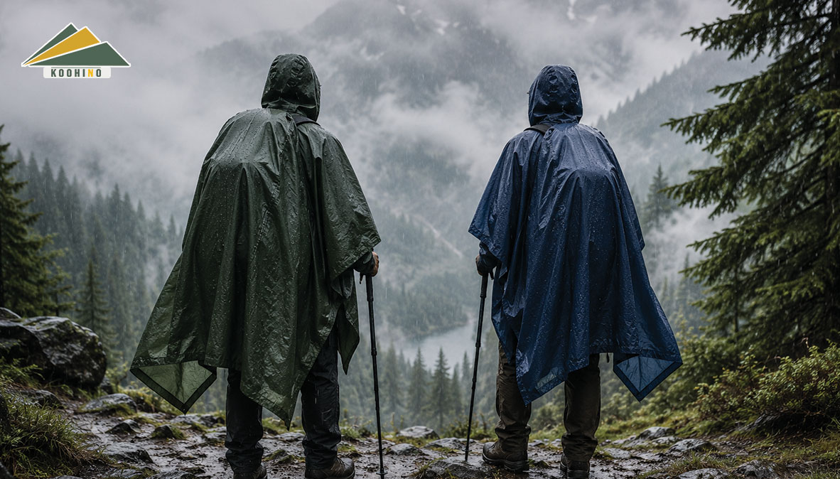 پانچو کوهنوردی چیست؟ راهنمای کامل انتخاب و استفاده از پانچو ضد آب
