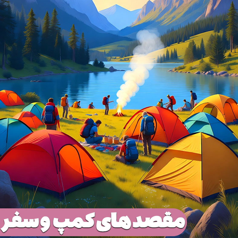 مقصدهای کمپ و سفر