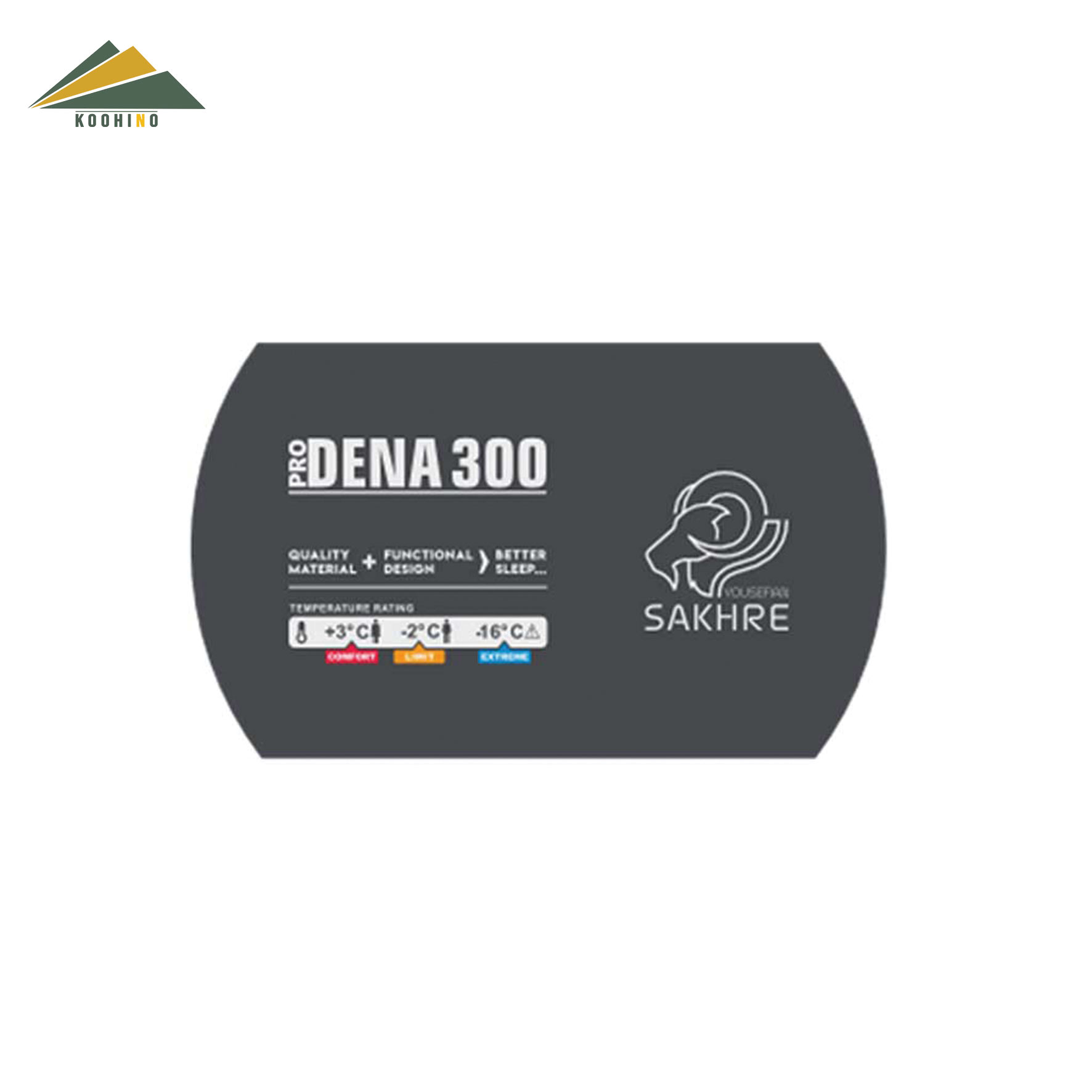کیسه خواب صخره مدل Dena 300 Pro