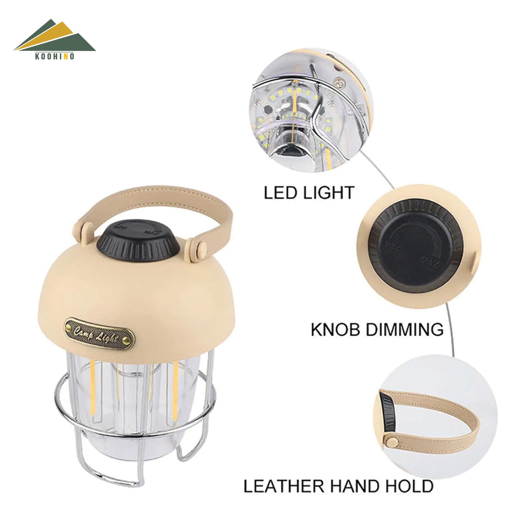 چراغ کمپینگ فانوسی اسنوهاک کد SN-H8128